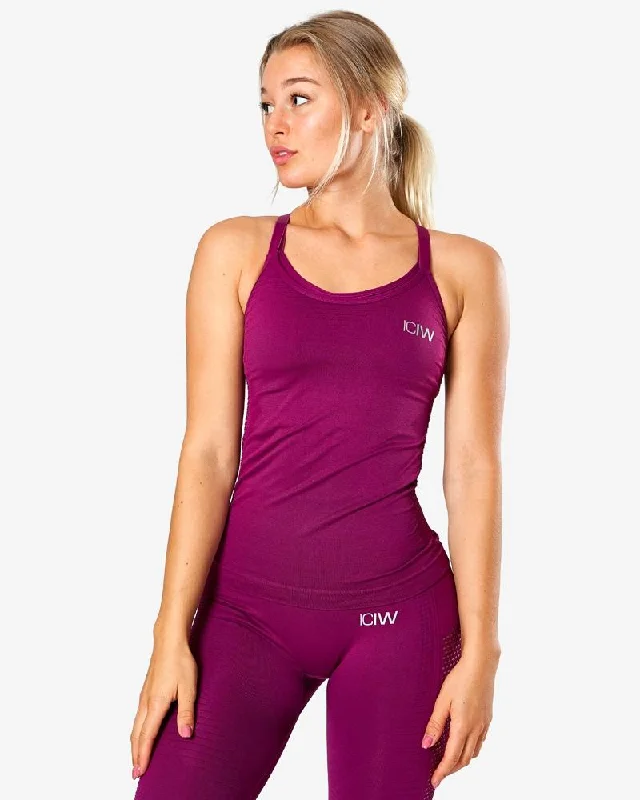 Mega Sales ICIW Dynamic Seamless Tank Top - Mulberry