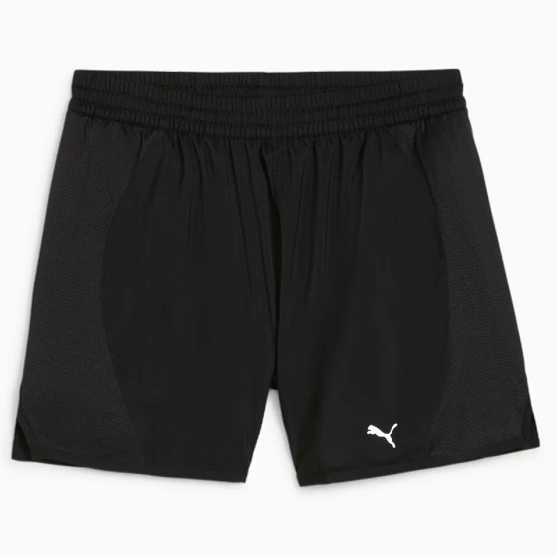 Seize Bargains Puma Run Favourite Velocity 5 inch Shorts - Womens - Black