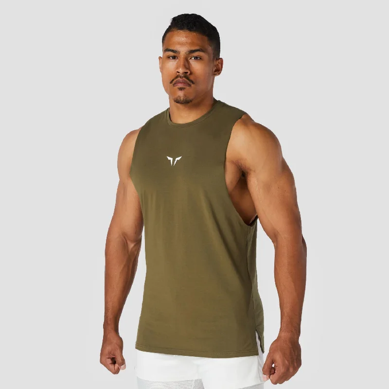 Women's Fashion Clothes Core Tank - Khaki