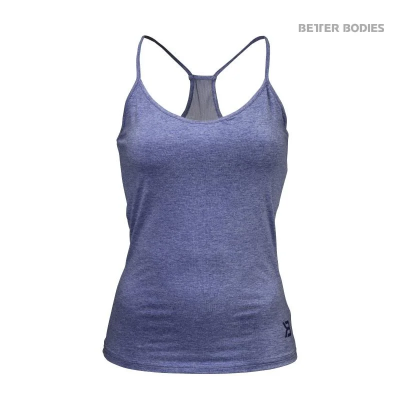 Women's Travel Apparel Better Bodies Performance Top - Purple Melange