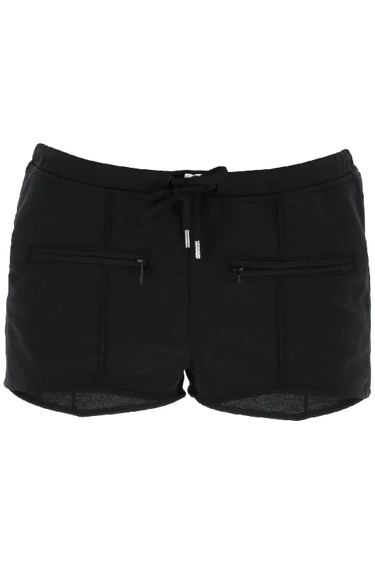 Casual Yet Chic Sales Courreges Women's "Jersey Interlock Mini Shorts