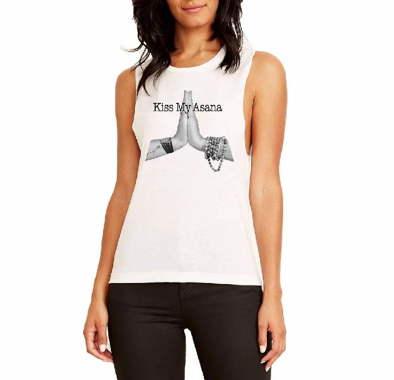 Seasonal Style Discounts Namaskar Yoga Tank Top - Rock Concert Crew