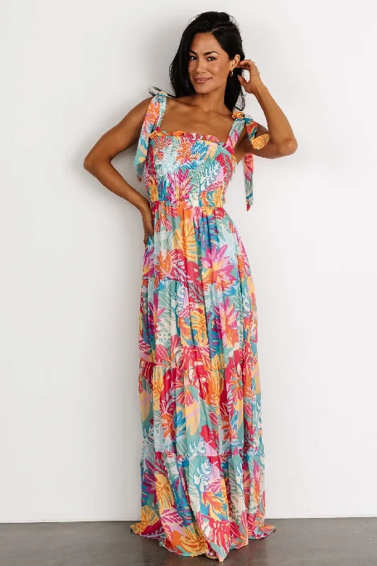 Limited Time Offer Santana Maxi Dress | Multi Print