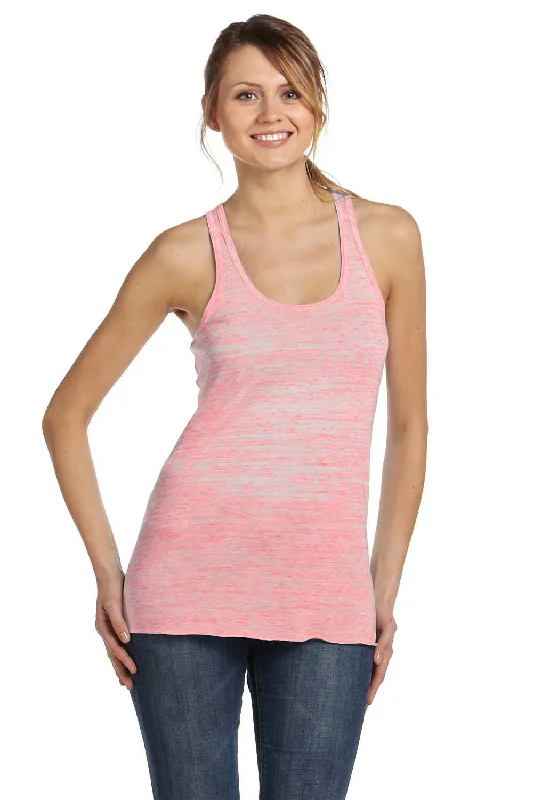 The Latest Trends Bella + Canvas Womens Flowy Tank Top - Red Marble