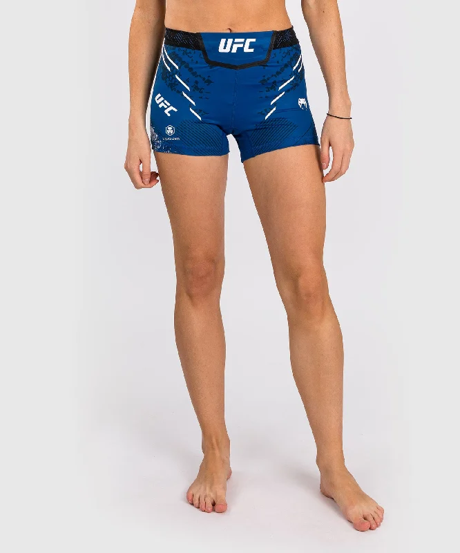 Luxury Casual Deals UFC Adrenaline by Venum Authentic Fight Night Women’s Vale Tudo Short - Short Fit - Blue