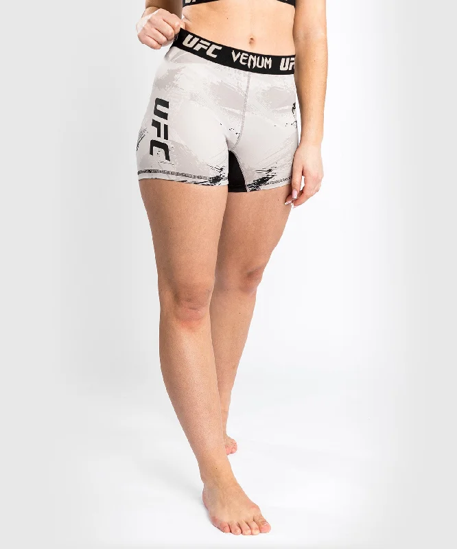 Affordable Luxury Women's Apparel UFC Venum Authentic Fight Week 2.0 Women’s Vale Tudo Short - Sand/Black