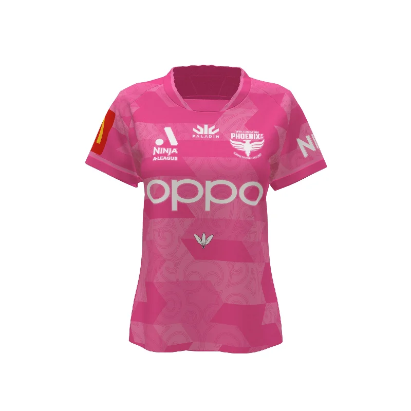 Women's Outerwear Clothing Wellington Phoenix A-League Womens GK Jersey 24/25 - Pink