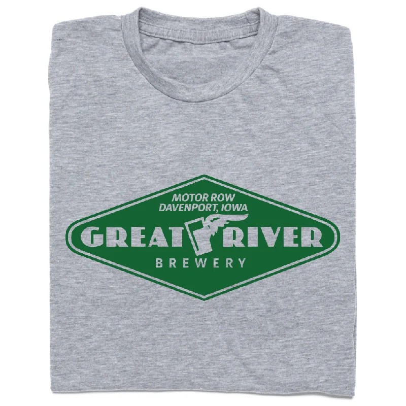 Playful Fashion Offers Great River Brewery Logo