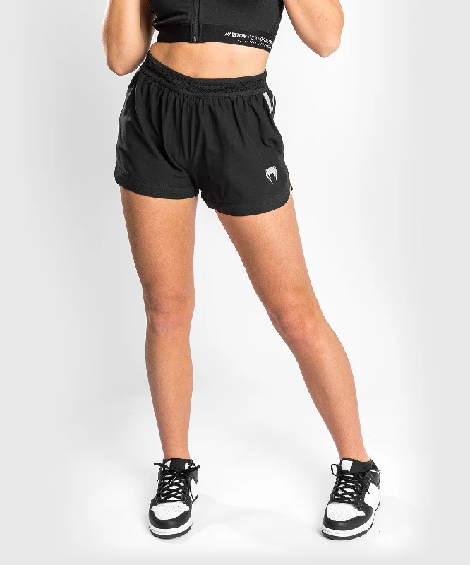 Women's Seasonal Attire Venum Tempest 2.0 Women’s Training Shorts - Black/Grey