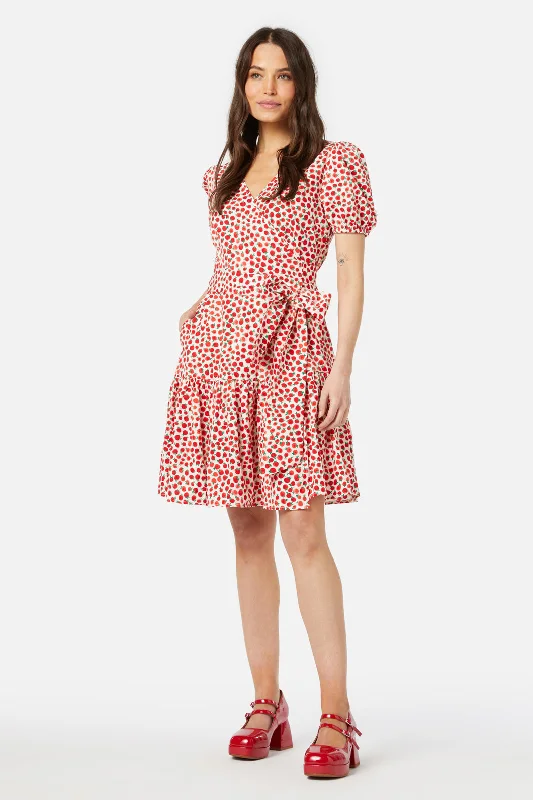 Massive Selection Sale Bessie Mini Wrap Dress