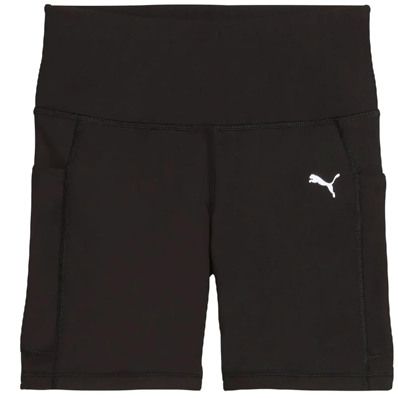 Sporty Fashion Offers Puma Run Velocity 5 Inch Short Tights - Womens - Black