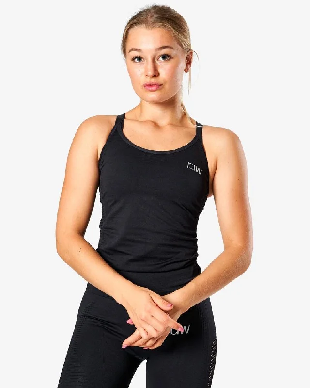 Limited Time ICIW Dynamic Seamless Tank Top - Black