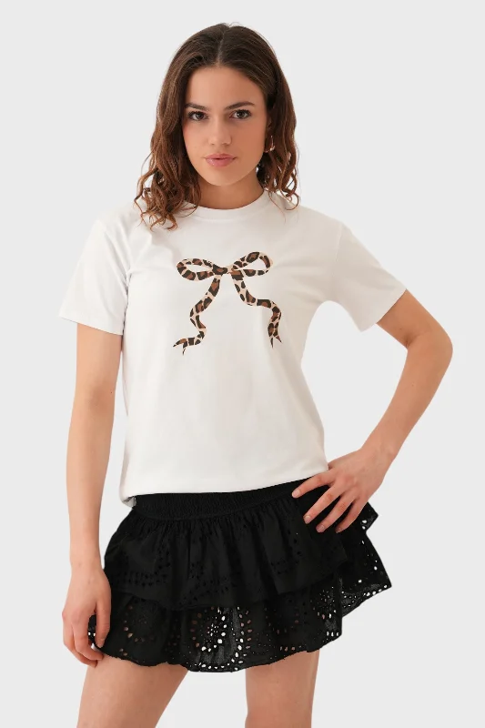 Retro Style Promotions "Panther" bow t-shirt