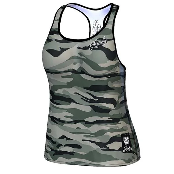 Women's Chic Outerwear Attire Anarchy Apparel Tank Top - Commando