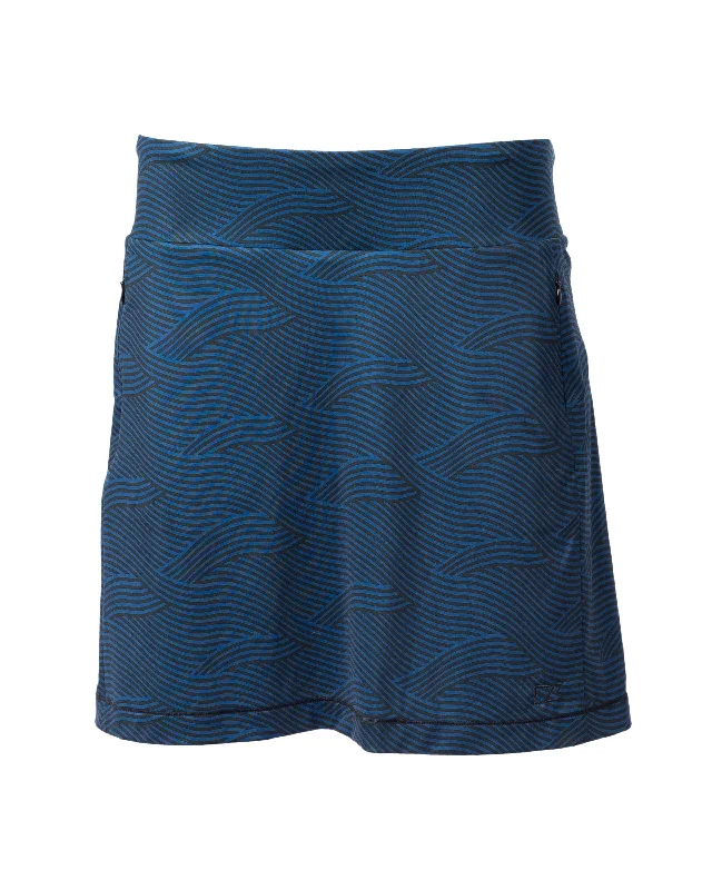 Women's Activewear Garments Cutter & Buck Wave Print Pull On Skort