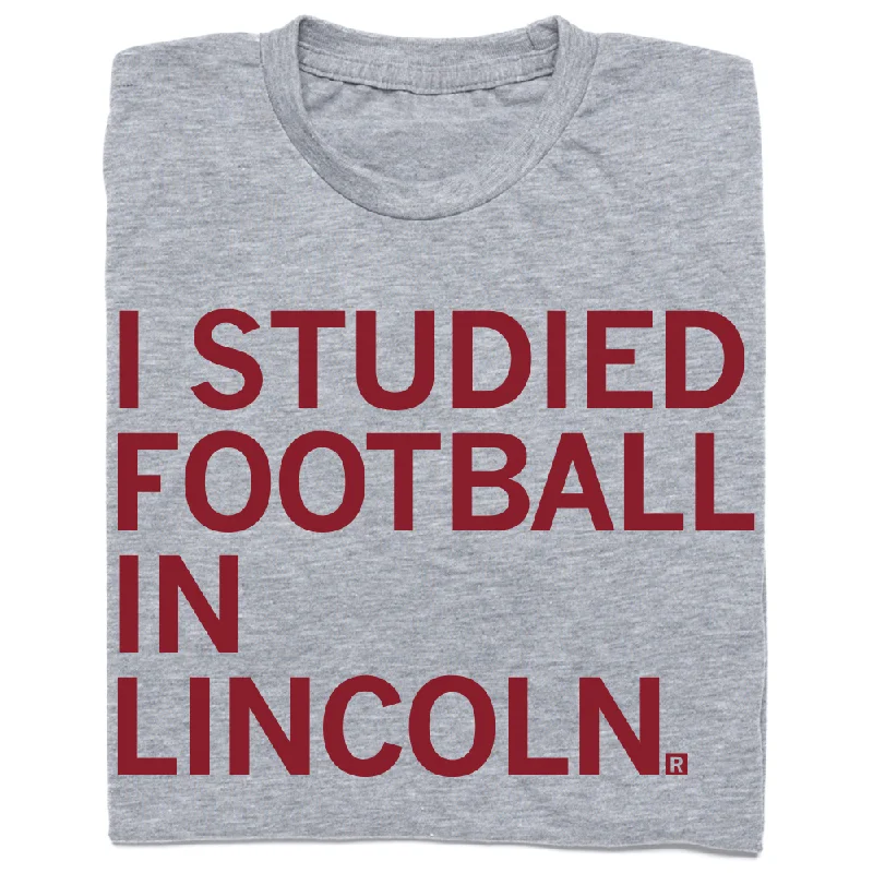 Low Price Special I Studied Football in Lincoln