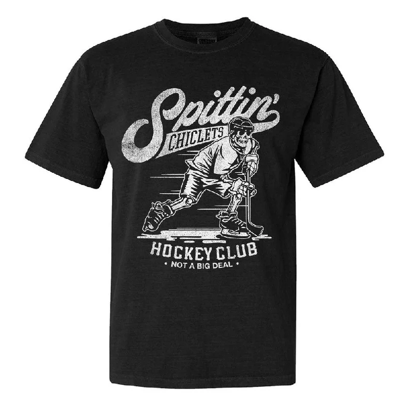 Fast Fashion Favorites Spittin Chiclets Hockey Club Skel Tee