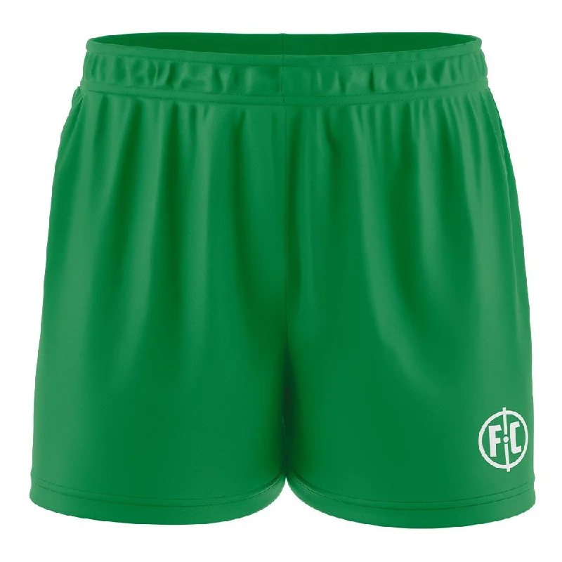 Sustainable Fashion Clothing For Women FC Match Football Short Womens - Emerald