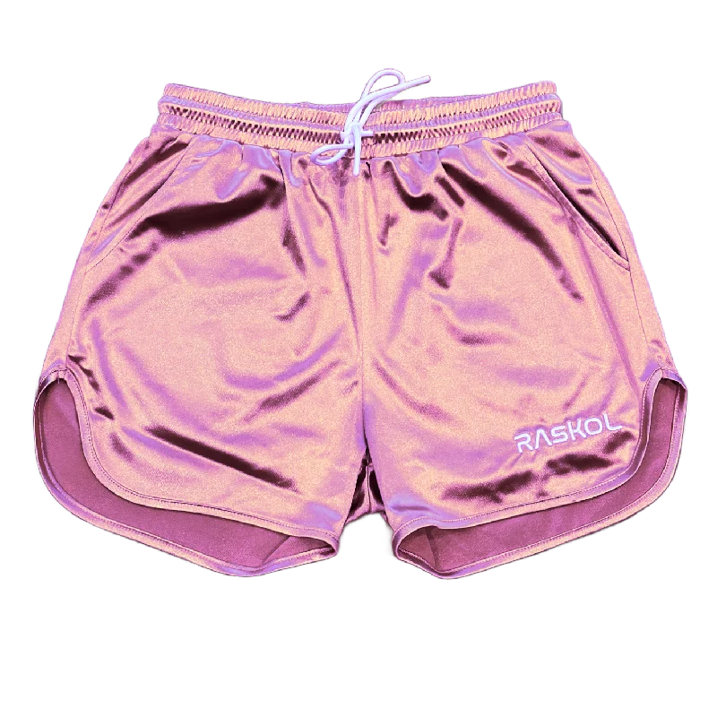 Discover Promotions RASKOL ROSE PINK SILK SHORTS (LIMITED EDITION)