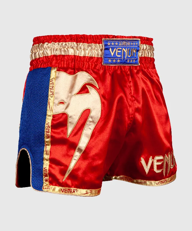 Timeless Women's Clothes Venum Giant Muay Thai Shorts - Red/Gold