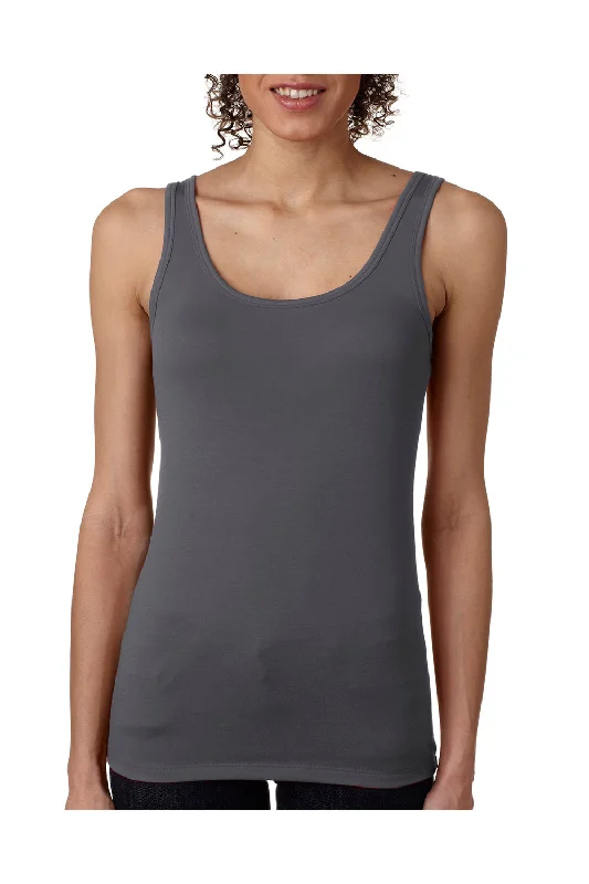 Additional Time-Limited Offers Next Level Womens Jersey Tank Top - Dark Grey - Closeout