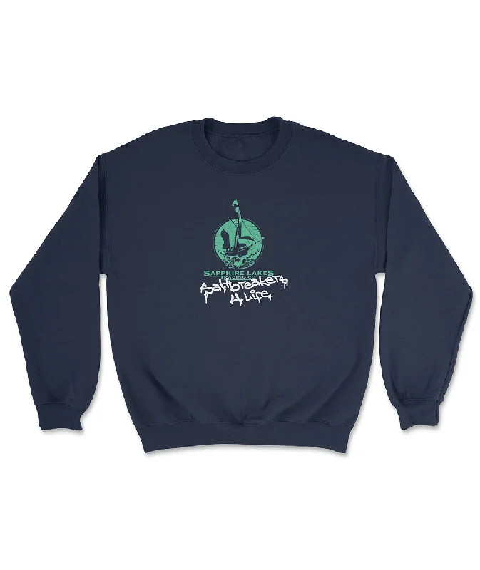 Huge Markdowns Sapphire Lakes Trading Co. Crewneck