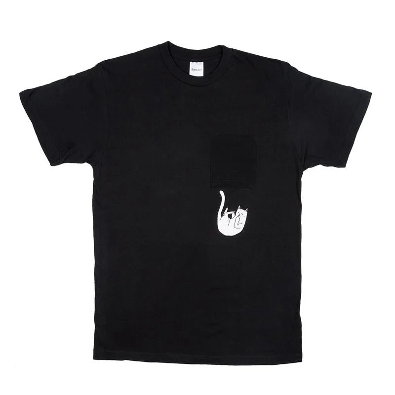 Minimalist Fashion Sale Falling For Nermal Tee (Black)