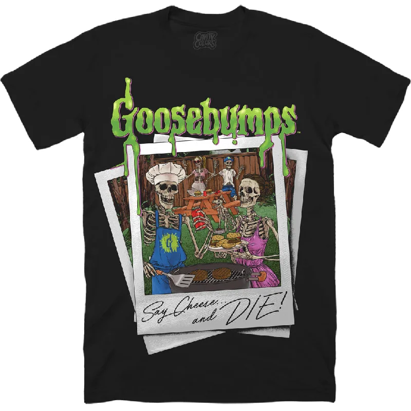 Bold Style Discounts GOOSEBUMPS: SAY CHEESE AND DIE! - T-SHIRT