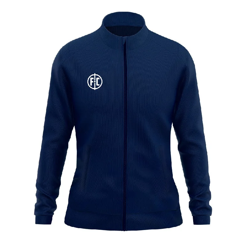 Women's Fashionable Clothing Sets FC Full Zip Jacket II Womens - Navy