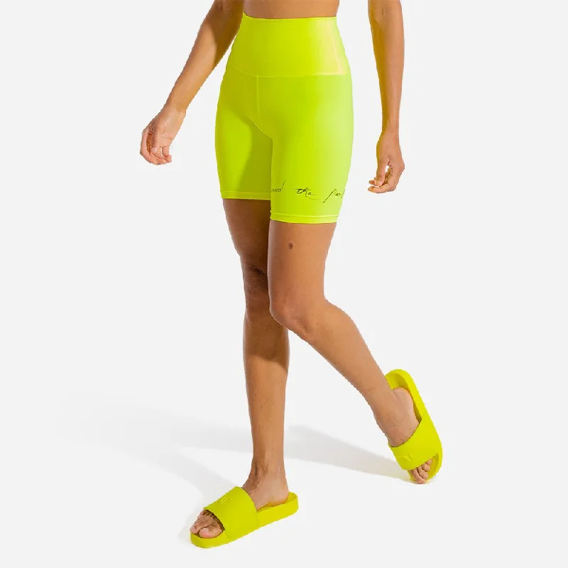 Modern Chic Discounts Vibe Cycling Shorts - Neon