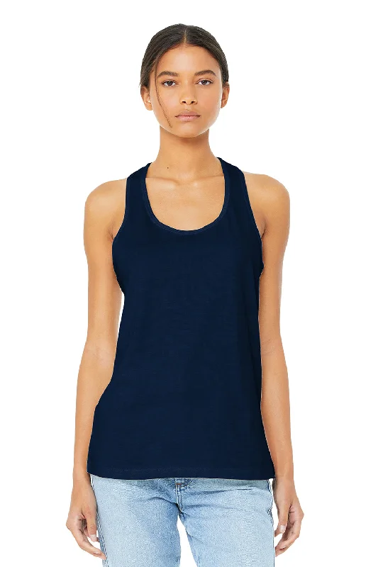 Contemporary Casual Deals Bella + Canvas Womens Jersey Tank Top - Navy Blue