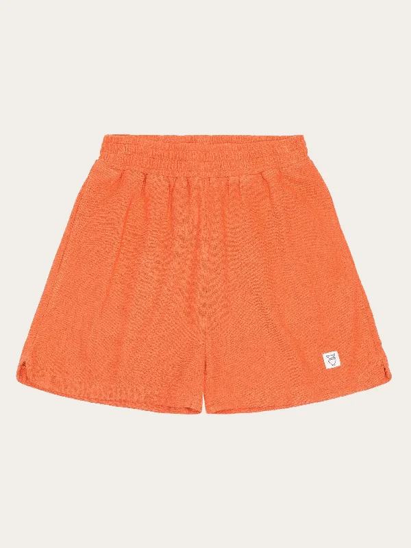 Modern Fashion Sale POSEY elastic waist bouclé shorts - GOTS/Vegan - Langoustino