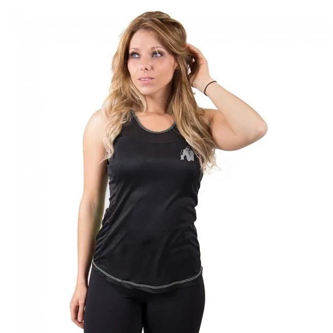 Unleash Your Trendy Side Gorilla Wear Marianna Tank Top - Black-White